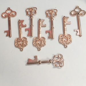 Key Bottle Opener ‘Vintage’ Skeleton Key Rose Gold